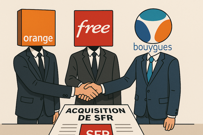 Projet Python : Orange, Free et Bouygues s'allient pour SFR
