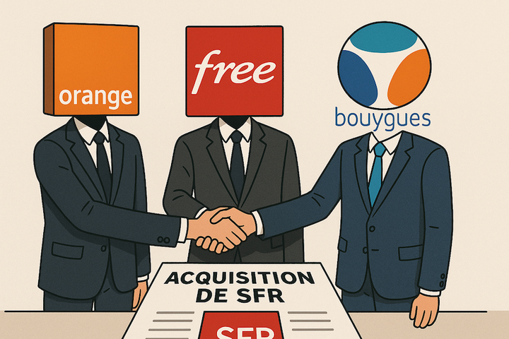 Projet Python : Orange, Free et Bouygues s'allient pour SFR